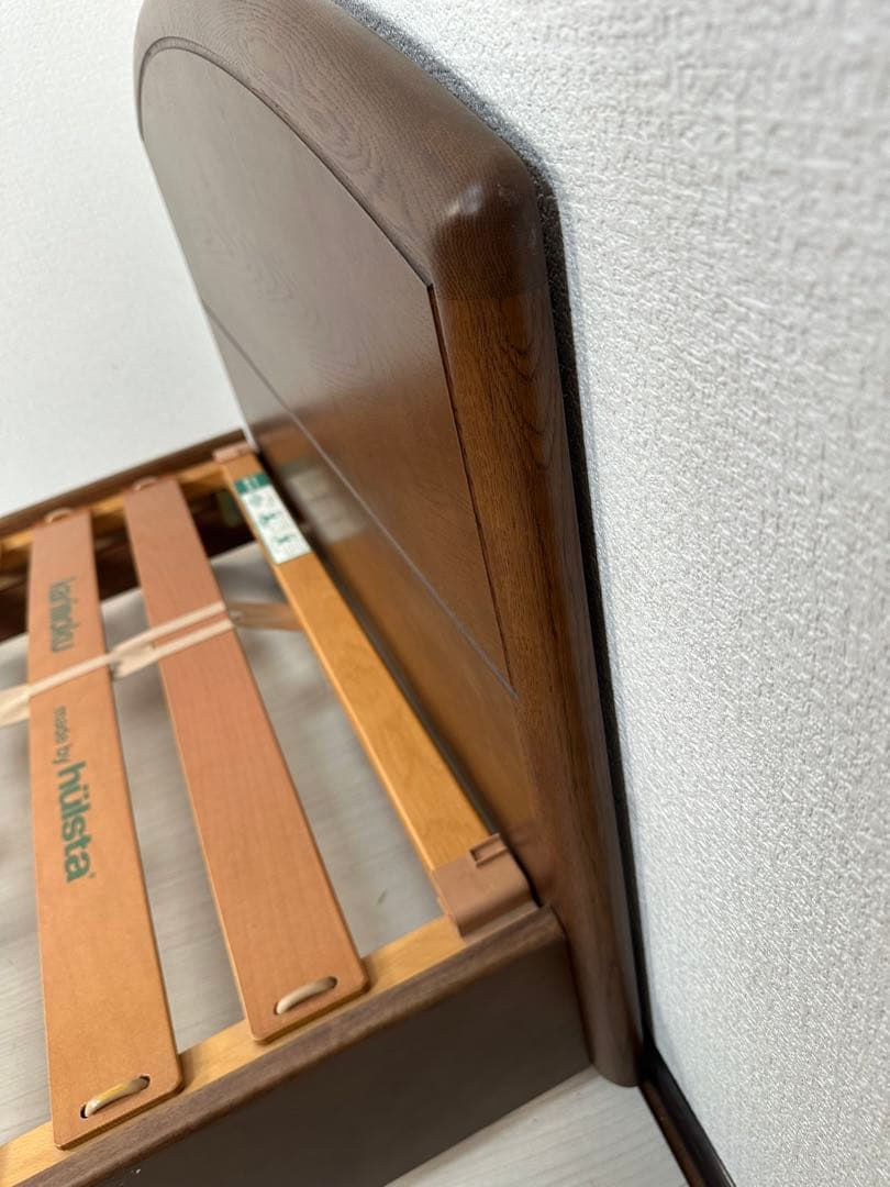 【たのメル便配送】カリモク ヒュルスタ社 シングルベッド フレーム ※i1※