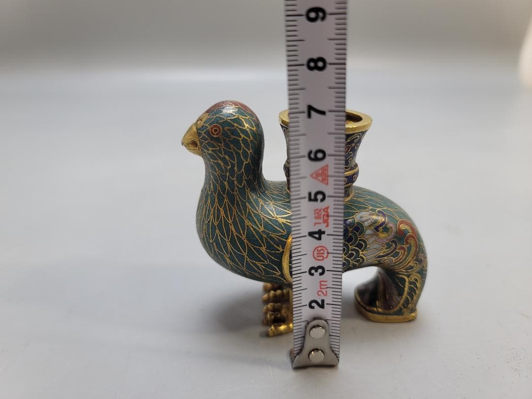 中国 七宝 鳥筆洗 文房四宝 乾隆年製 DT814