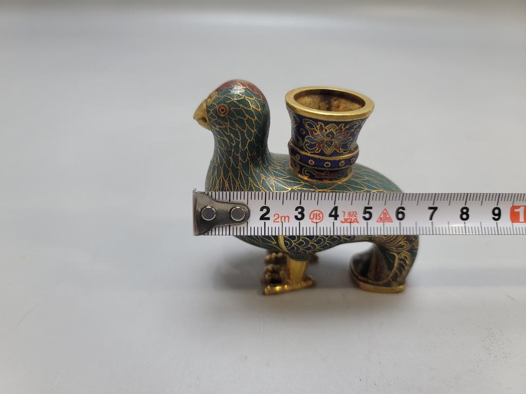 中国 七宝 鳥筆洗 文房四宝 乾隆年製 DT814