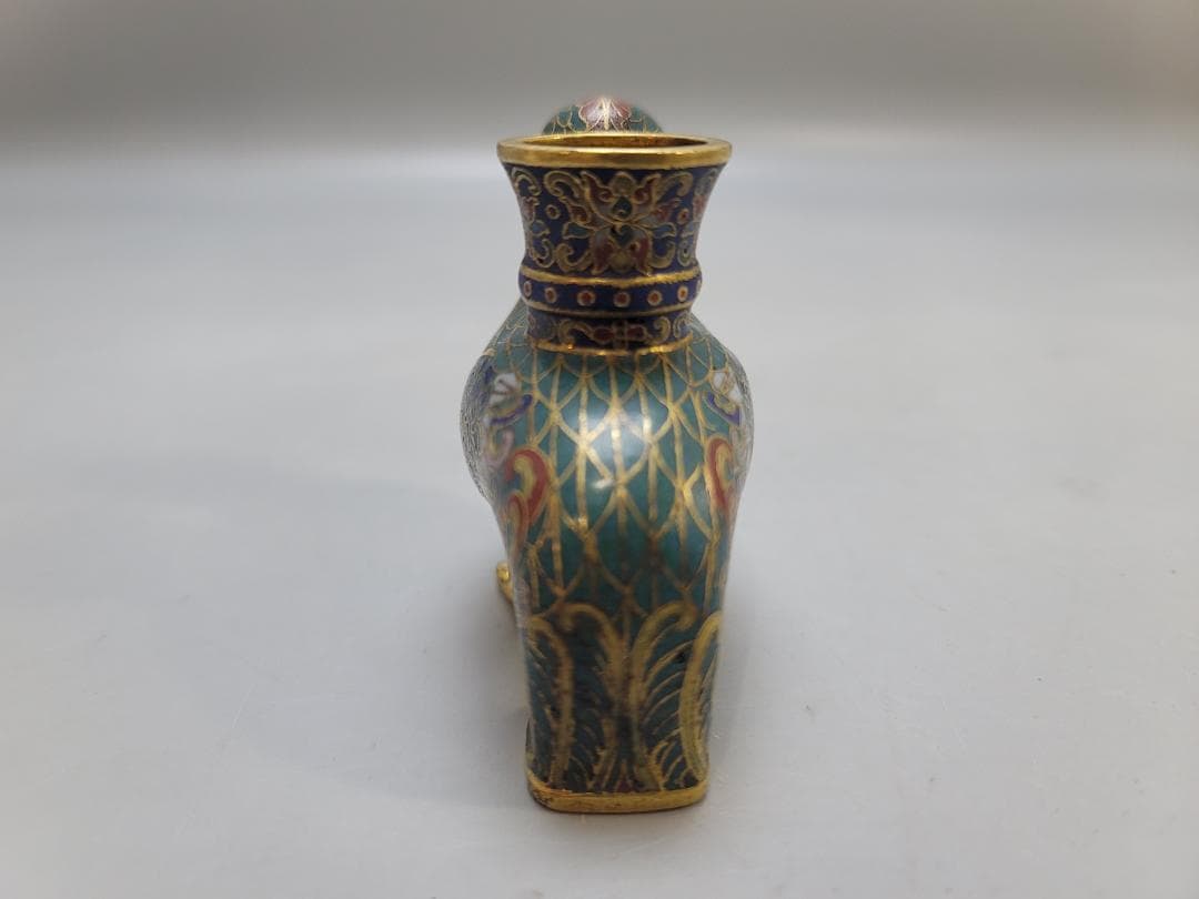 中国 七宝 鳥筆洗 文房四宝 乾隆年製 DT814