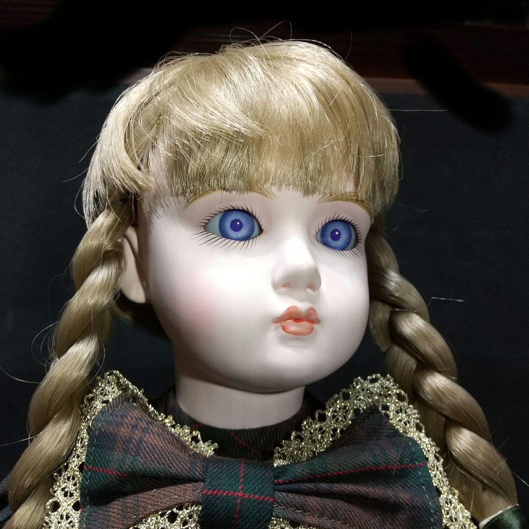 ビスクド―ル お座りド―ル 身長60cm位 ボ―イッシュなお座りド―ル