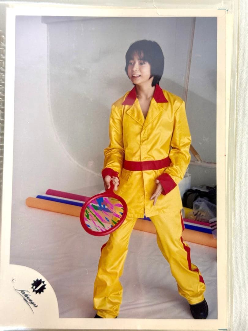【希少品】嵐松本潤　公式写真旧嵐ロゴ　デビュー前初期　Johnnys Jr.時代