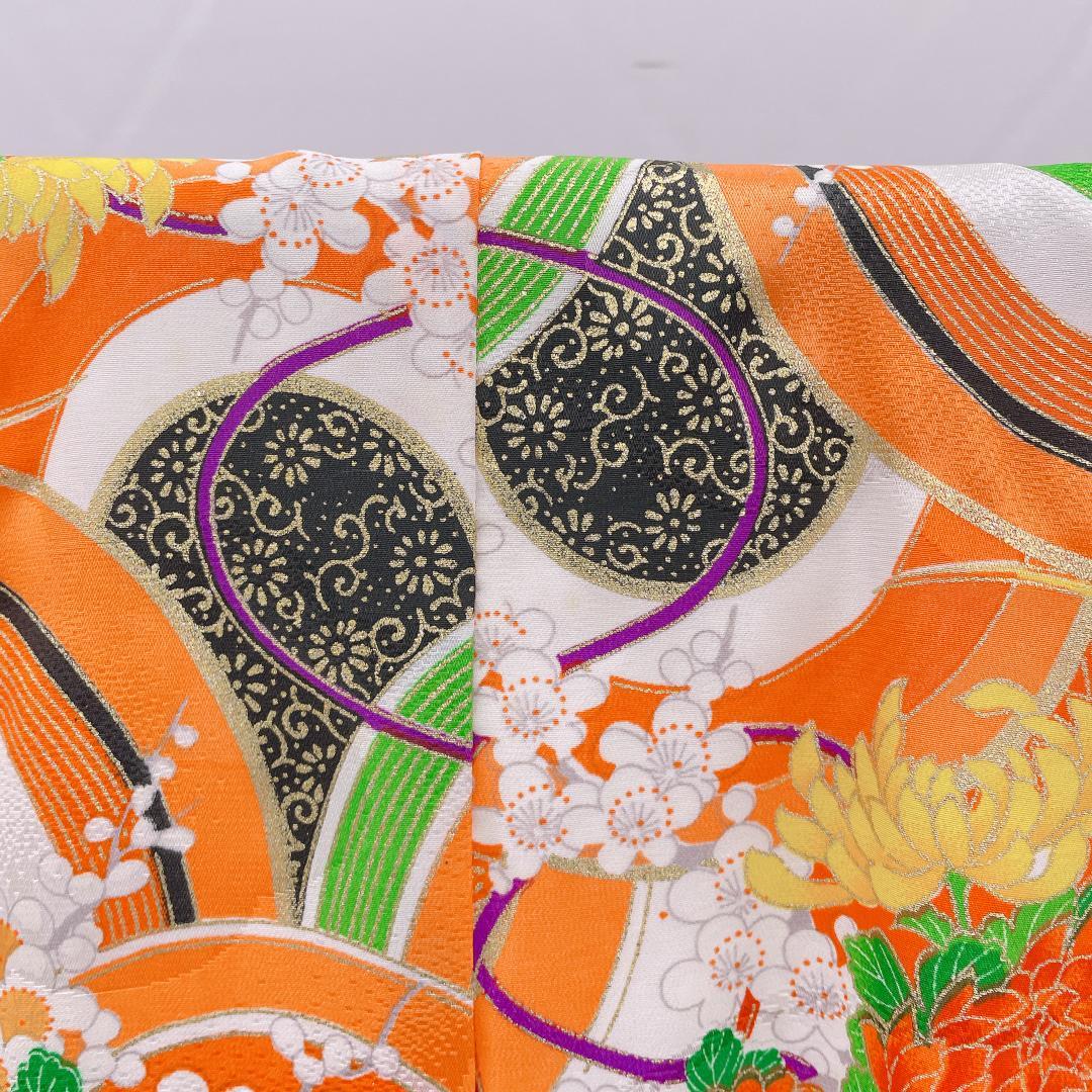 Y★4046★ 子供着物 七五三 女の子 四つ身 単品