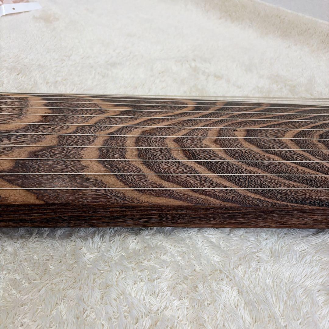 小川謹製 琴 13弦 全長約186cm 和楽器 琴柱付き ジャンク 現状品