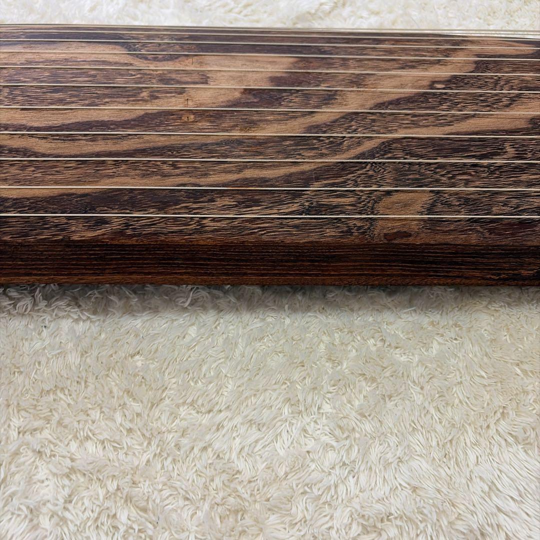 小川謹製 琴 13弦 全長約186cm 和楽器 琴柱付き ジャンク 現状品