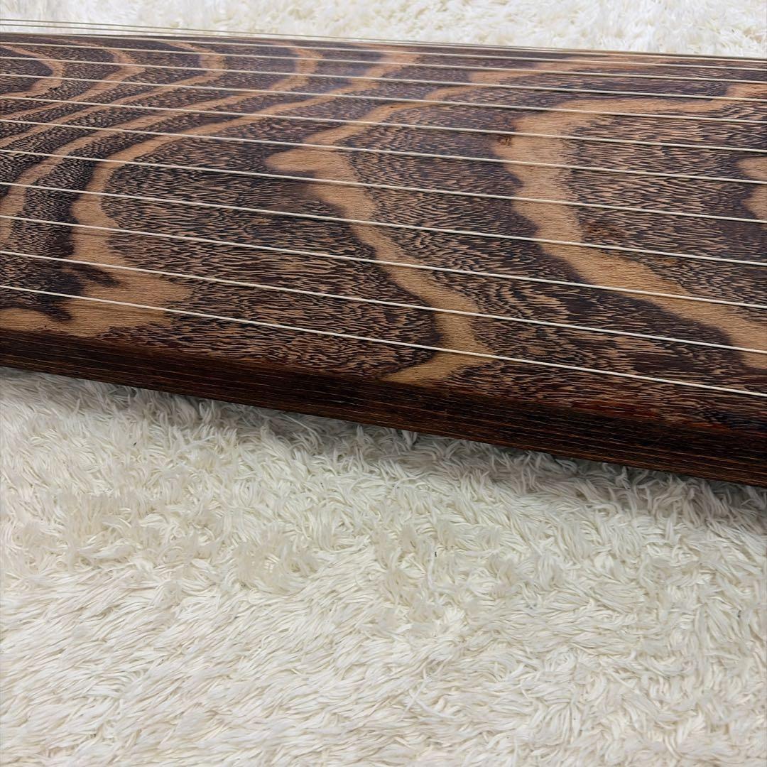 小川謹製 琴 13弦 全長約186cm 和楽器 琴柱付き ジャンク 現状品