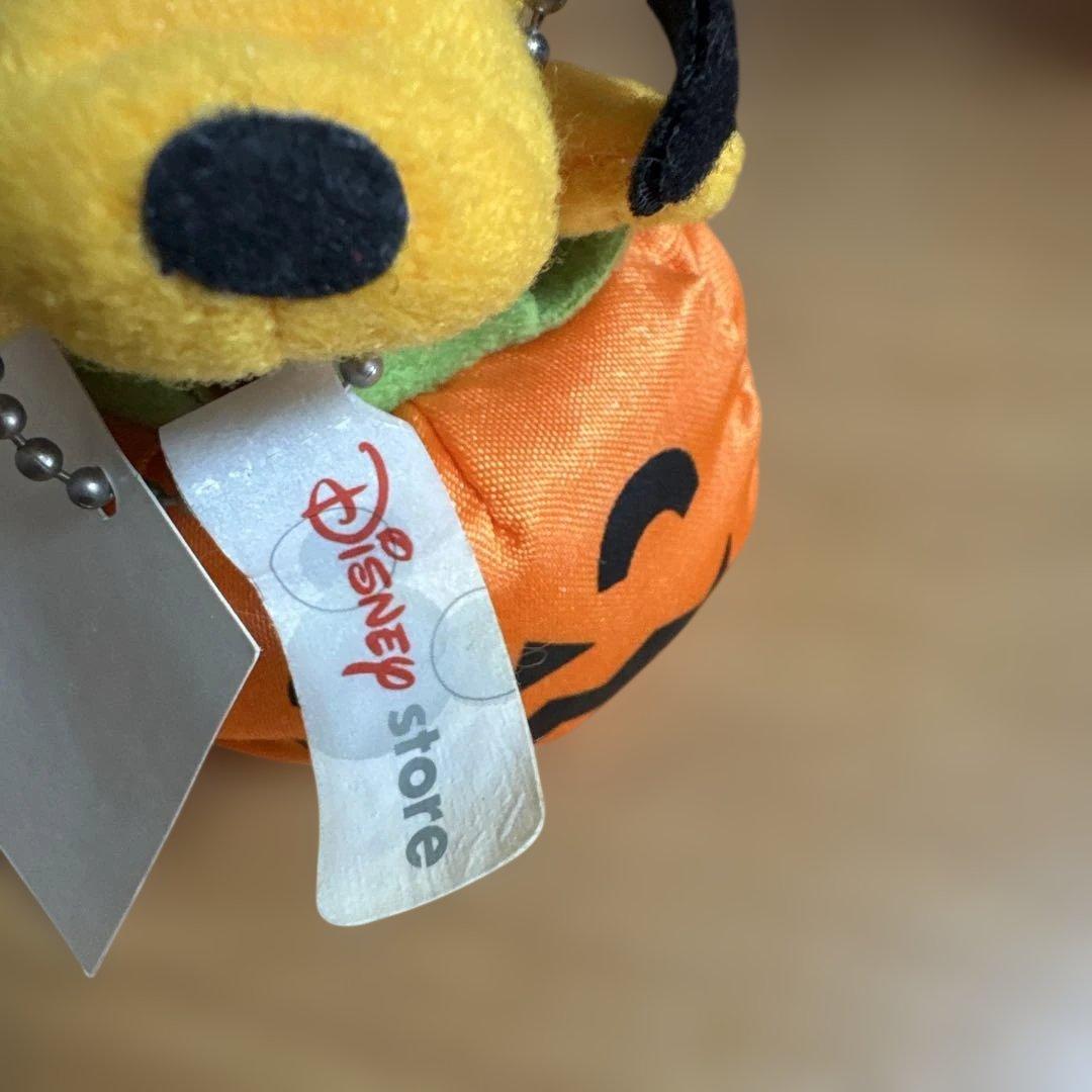 プルート ディズニーストア パンプキンミュオン レトロ　ぬいぐるみ　キホルダ