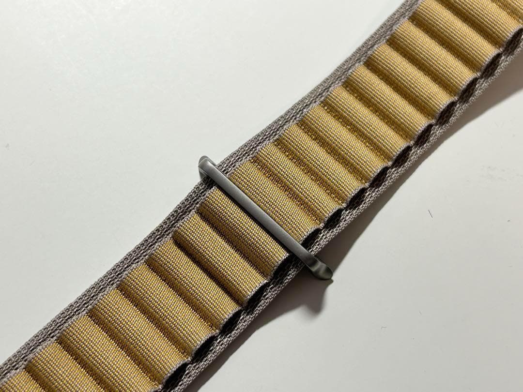 【新品・箱なし】純正 49mm Sアルパインループ・タン(ナチュラルチタニウム)