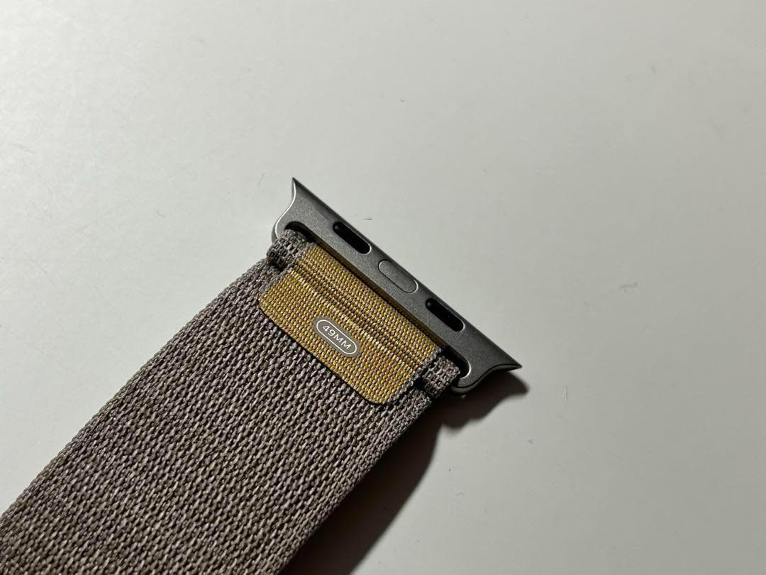 【新品・箱なし】純正 49mm Sアルパインループ・タン(ナチュラルチタニウム)