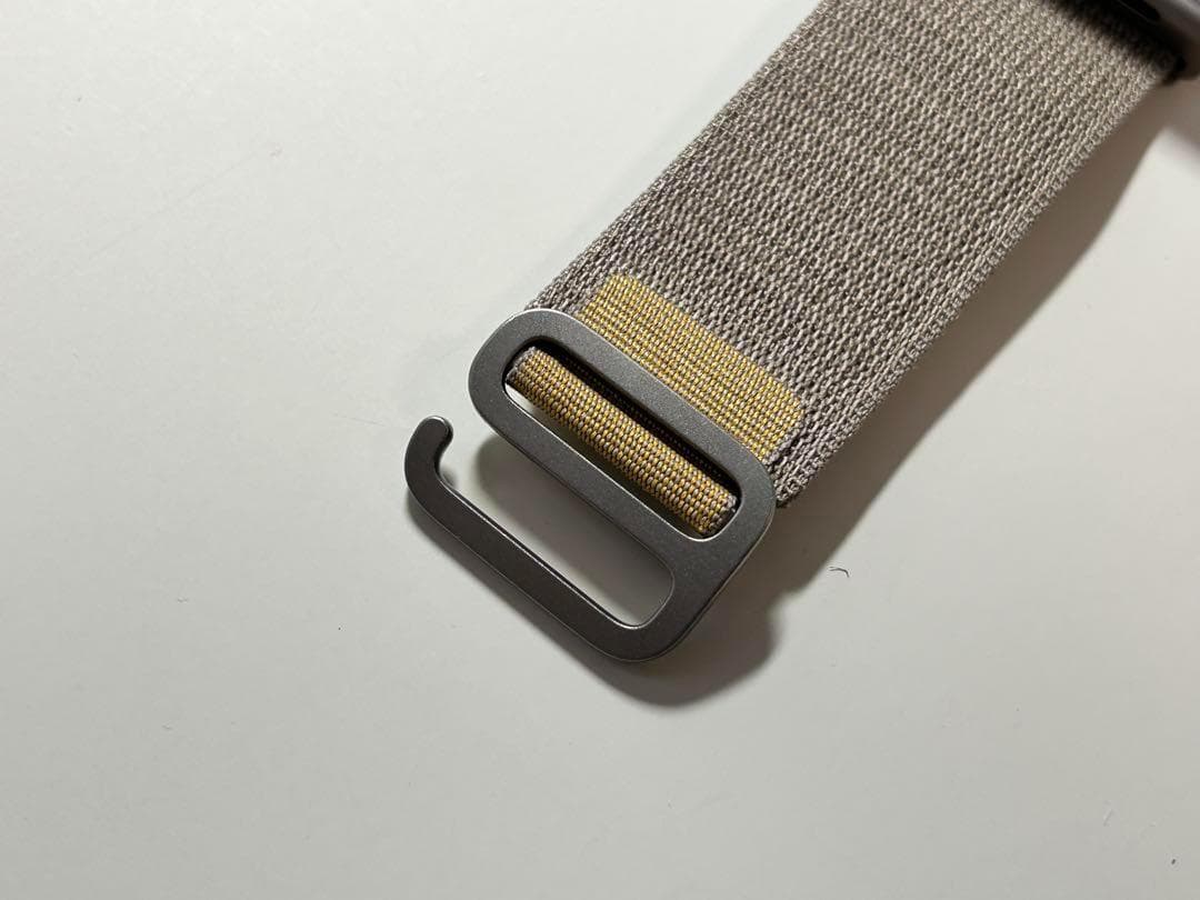 【新品・箱なし】純正 49mm Sアルパインループ・タン(ナチュラルチタニウム)