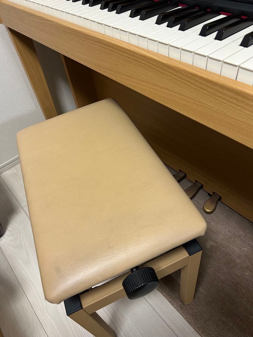 極美品・本格派！Roland のハイブリッド鍵盤HP605NB 電子ピアノ