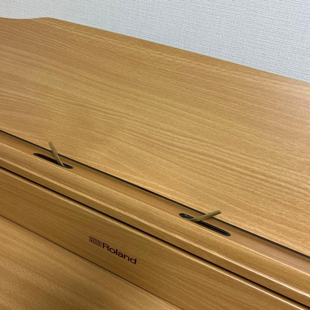 極美品・本格派！Roland のハイブリッド鍵盤HP605NB 電子ピアノ