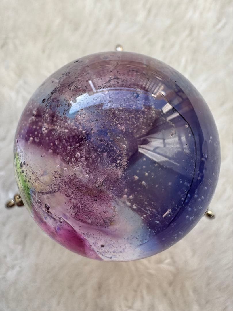 シエラネバダ産 アンダラクリスタル スフイア マルチカラー