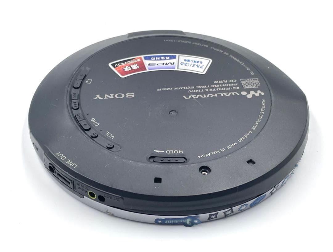 ジャンク　SONY D-NE830 Walkman ポータブルCDプレーヤー