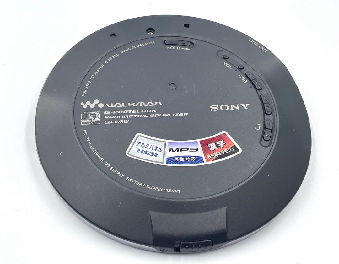 ジャンク　SONY D-NE830 Walkman ポータブルCDプレーヤー