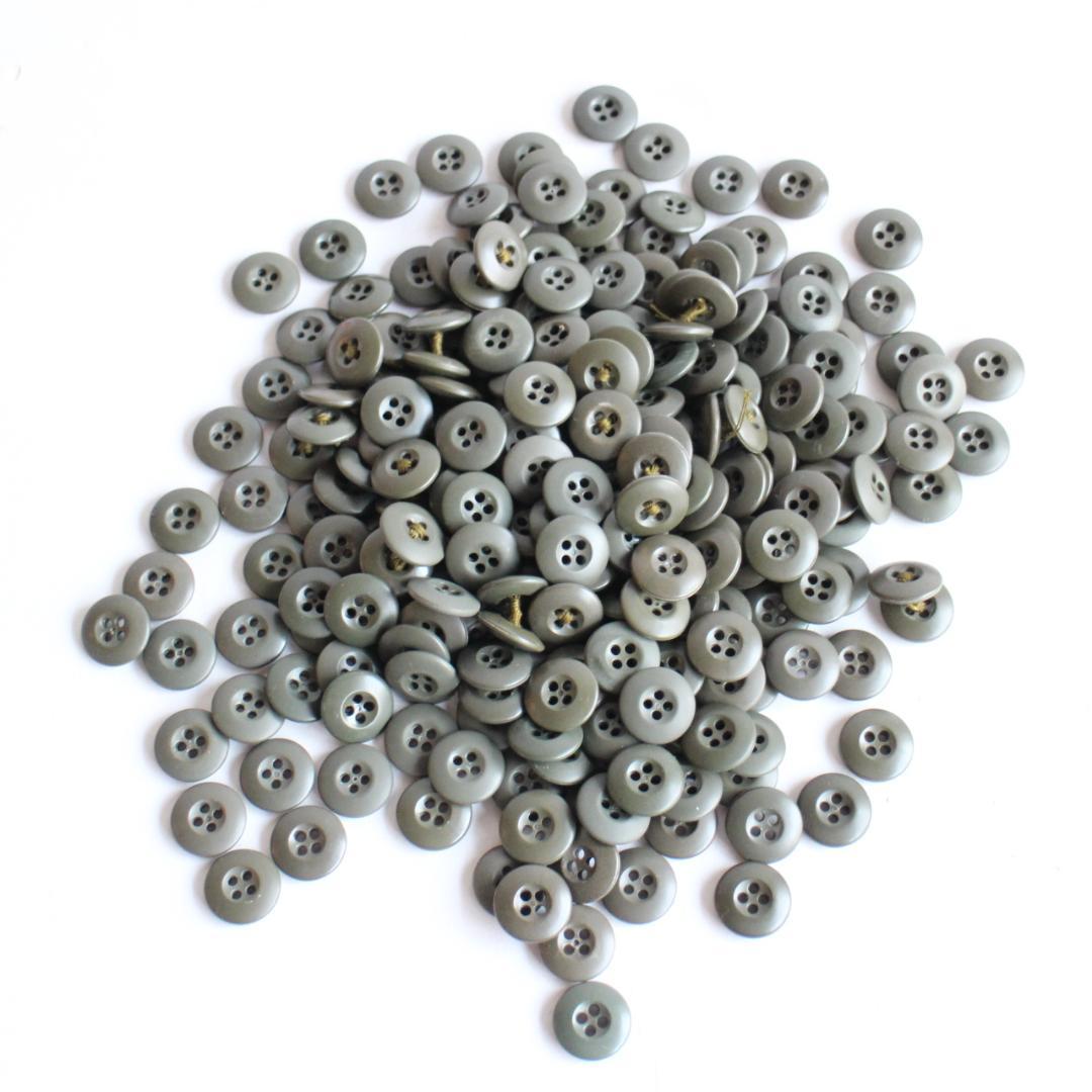 米軍実物 デッドストック ミリタリー BDU 釦 240個 ビンテージ【g77