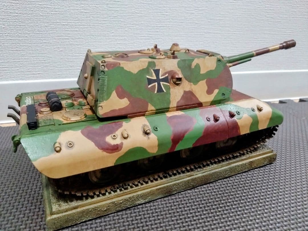 プラモデル 完成品 1/35 ドイツ軍 戦車 E100
