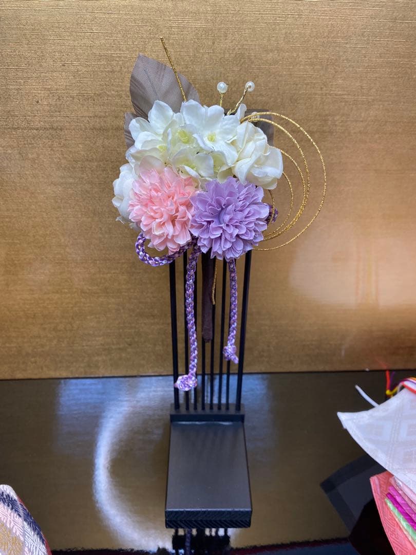 東京久月　雛人形　親王飾り収納セット・サイズ間口約６０×奥行約３４×高さ約５２㎝