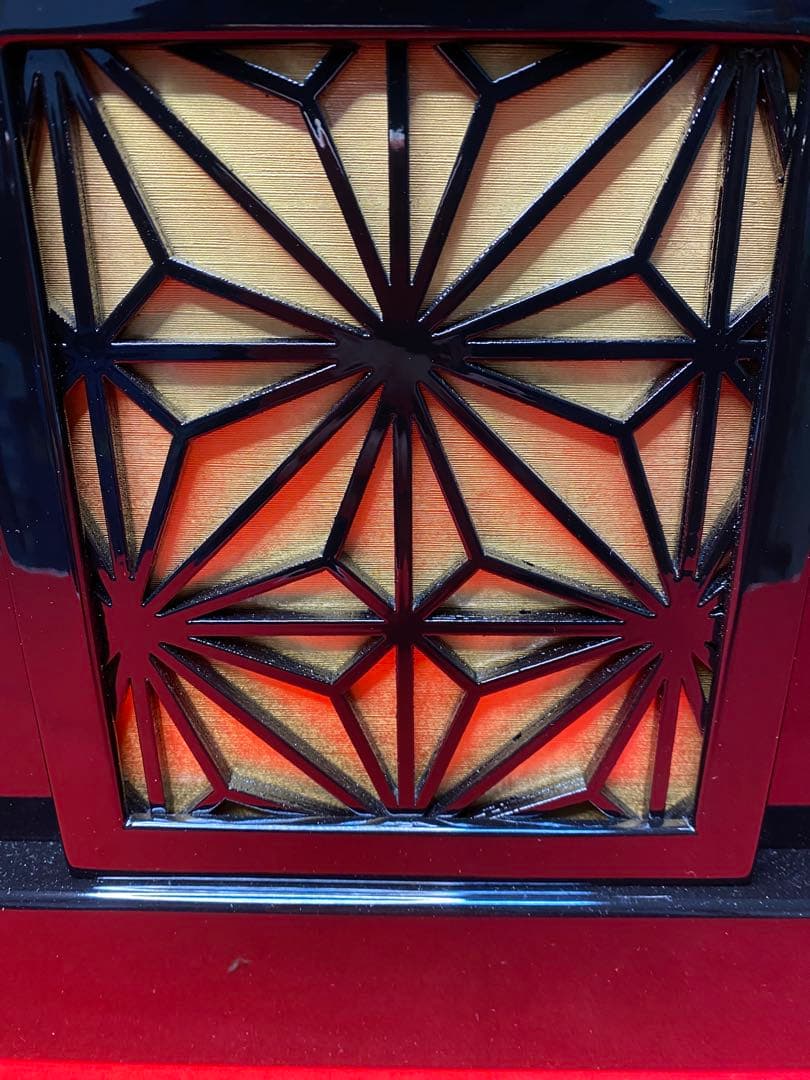 東京久月　雛人形　親王飾り収納セット・サイズ間口約６０×奥行約３４×高さ約５２㎝