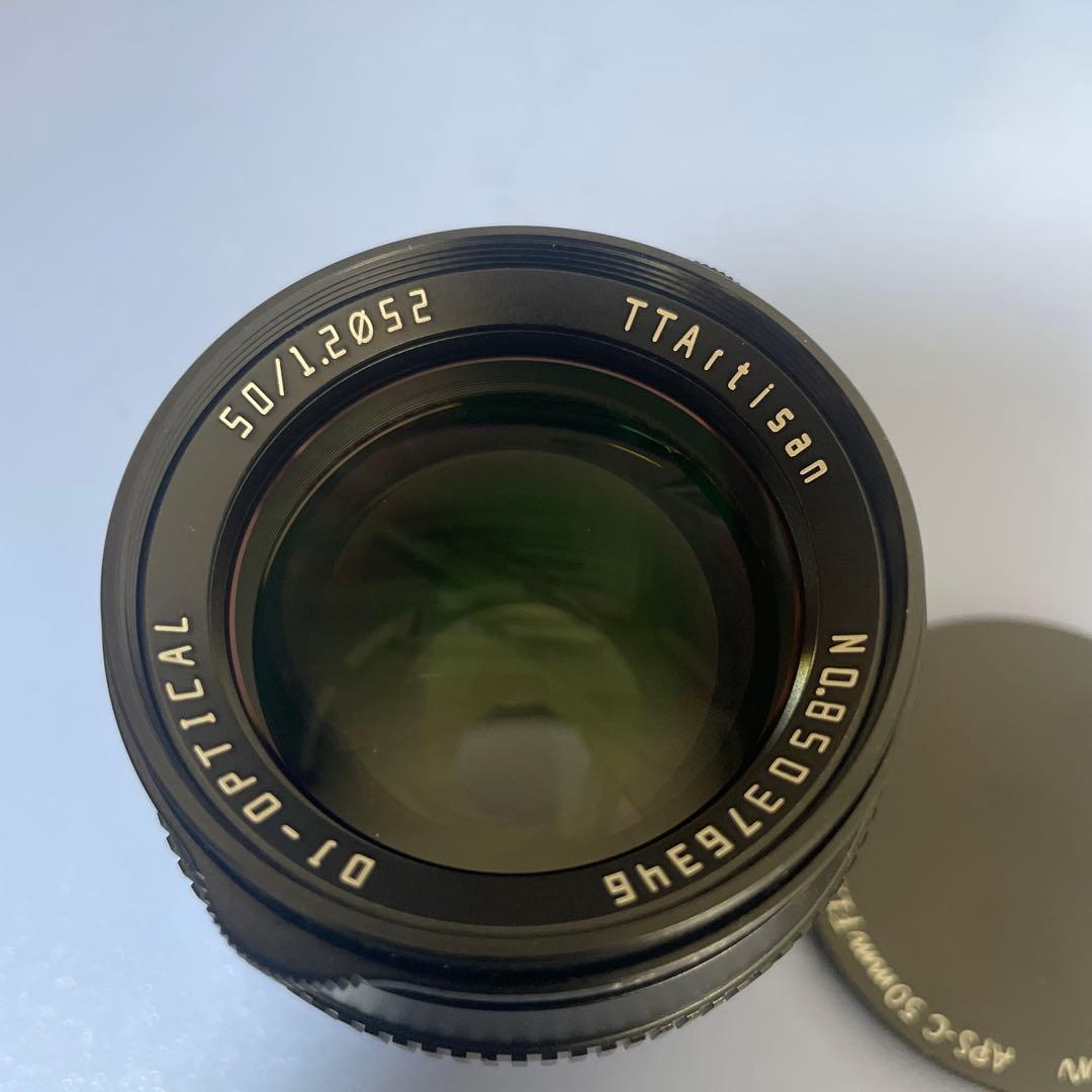 龍*様 未使用に近い！Titiartisan 50mm f1.2 fuji Xマ