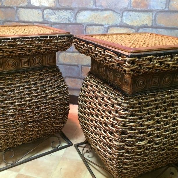 アジアン置物2台・送料込