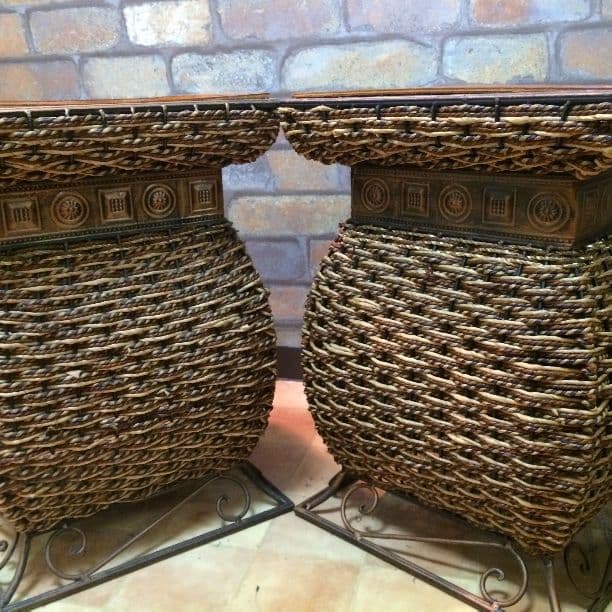 アジアン置物2台・送料込