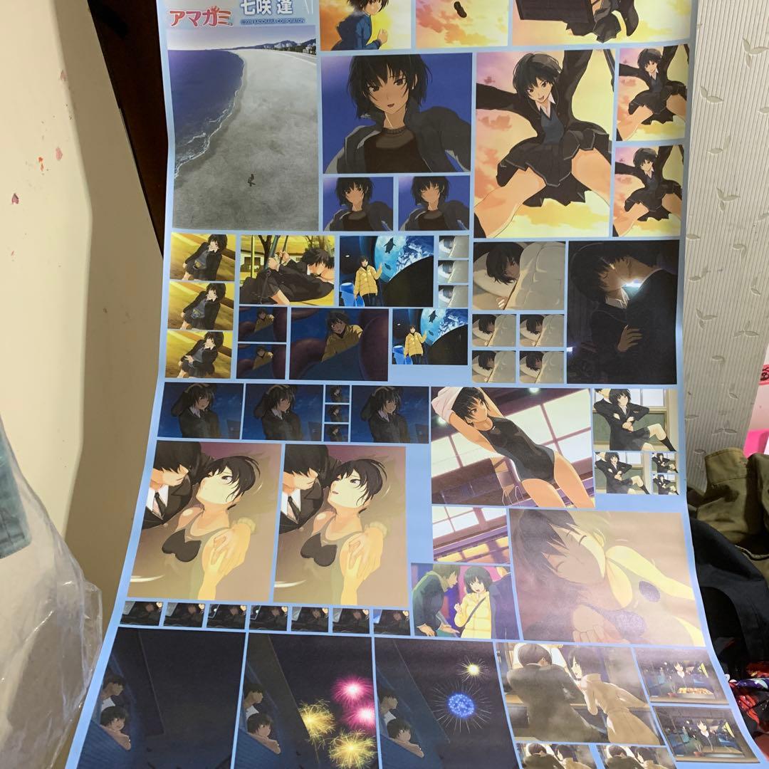 七咲逢 アニメ　タペストリー　ローアングル探偵団　限定