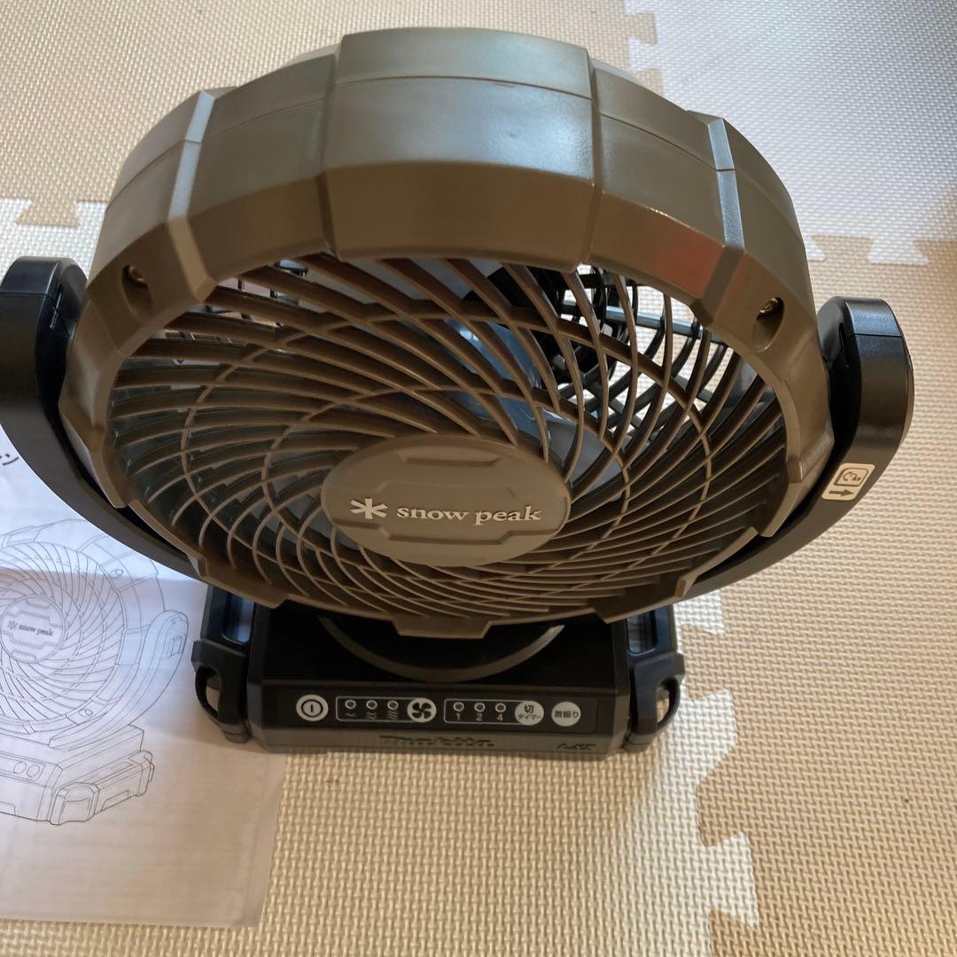  peak フィールドファン　新品未使用