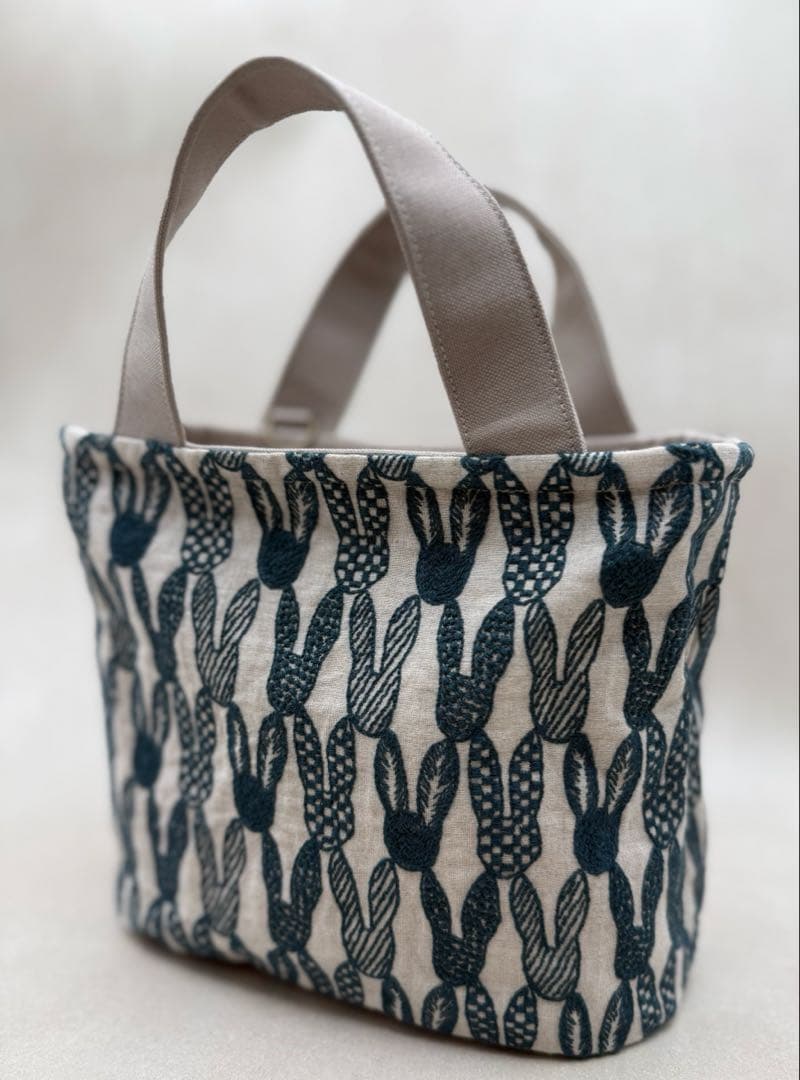 ミナペルホネン ポンピア ハンドメイドバッグ 224©︎