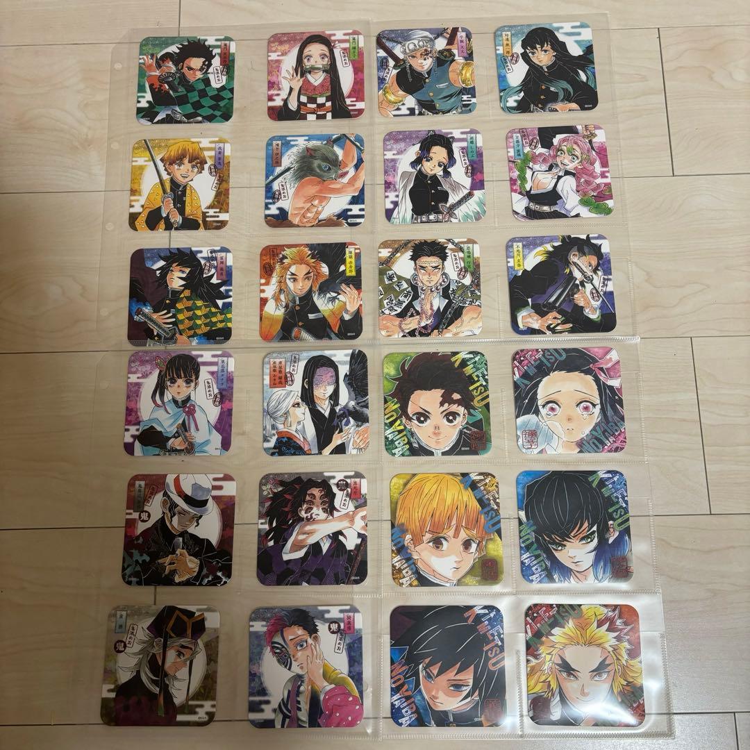 鬼滅の刃　アートコースター　第1弾フル 第2弾セミ+BOX特典付き