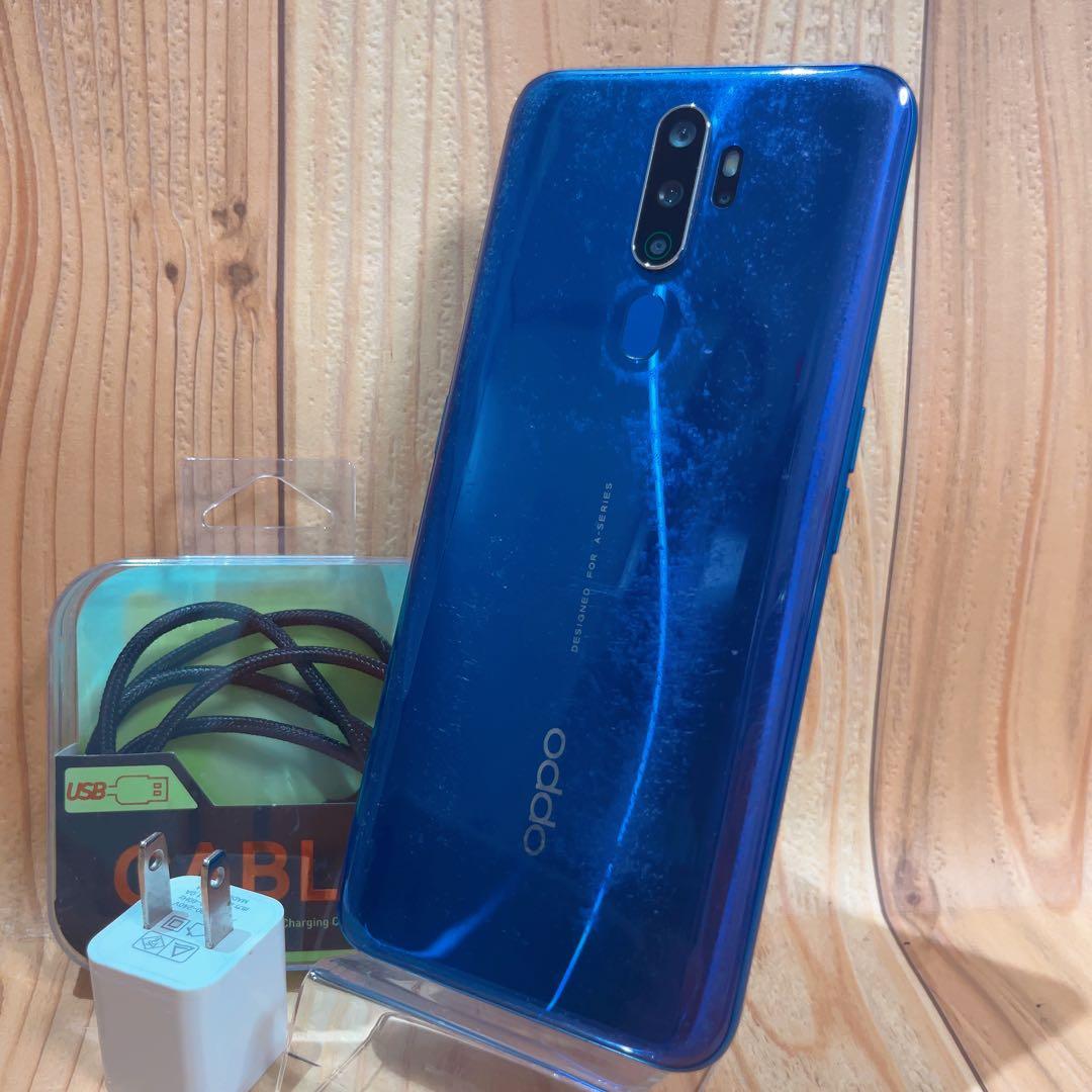 SIMフリー 本体 OPPO A5 2020 64 GB 468G ブルー