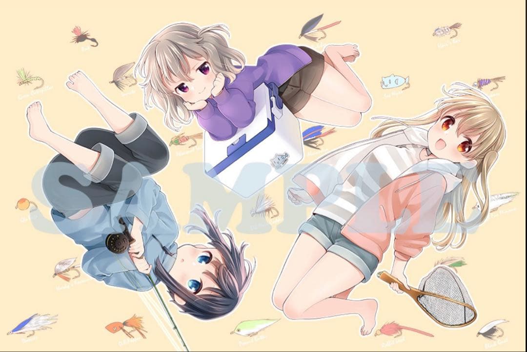 スローループ 円盤特典 レジャーシート