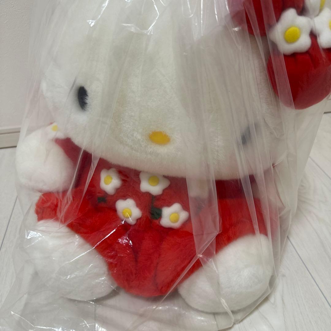キティー特大ぬいぐるみ　レア　レトロ　未使用品