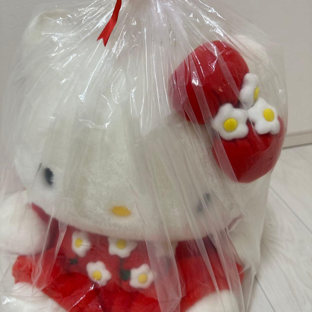 キティー特大ぬいぐるみ　レア　レトロ　未使用品