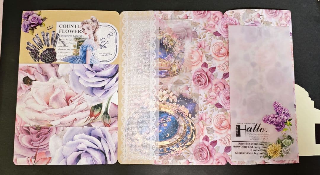 天体系poyo ☆彡おすそ分けファイル　６穴バインダー眺めて楽しめる ＋素材入り