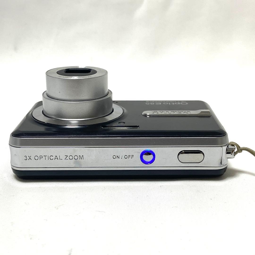 PENTAX Optio E85 ブラック コンパクトデジタルカメラ 動作品