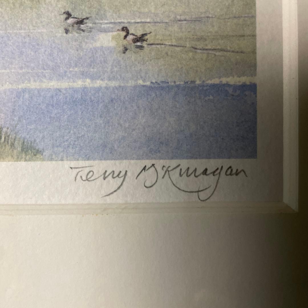 リトグラフ Terry K.Magan 【 On The Brink】