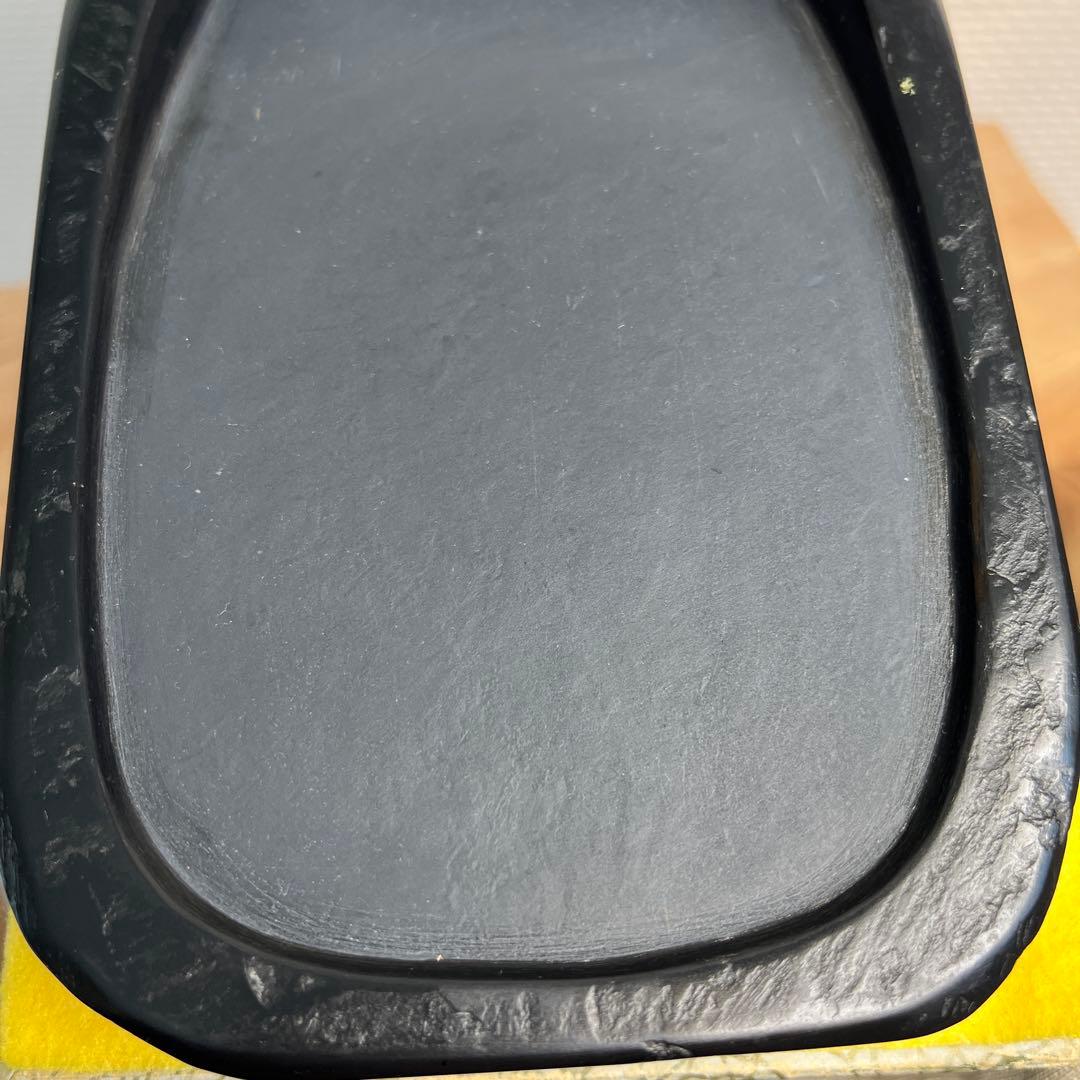 ⭕️雨畑硯　峯硯堂　峯硯　小四六寸　石紋綺麗