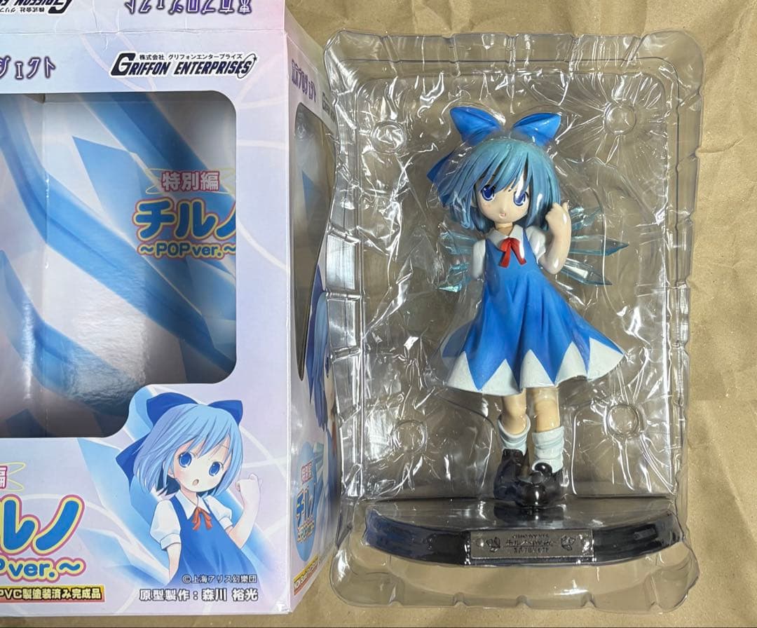 【台座折れ】東方Project特別編チルノPOP.ver フィギュア