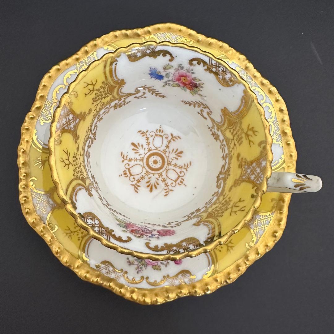 【最終セール】コールポート バットウィング アンティーク ティーカップ＆ソーサー