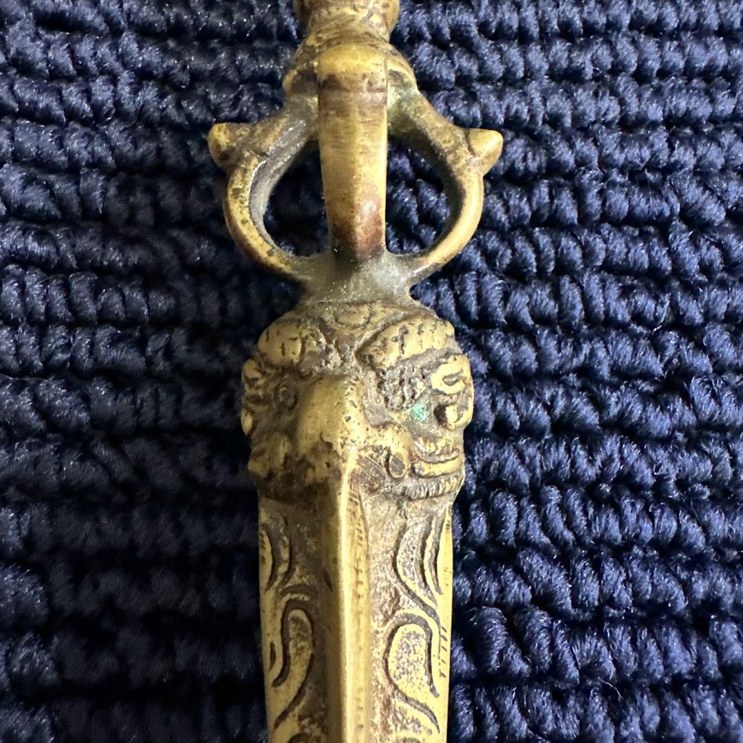 チベット プルパ 魔除け 独鈷杵 幸運