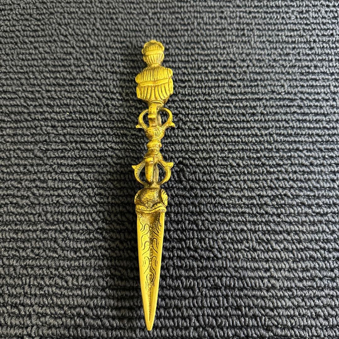 チベット プルパ 魔除け 独鈷杵 幸運