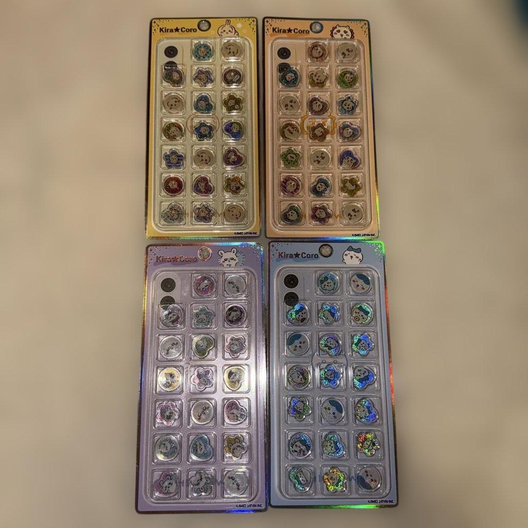 Kira★Coro ちいかわ　おはじきシールセット 5種セット コンプリート