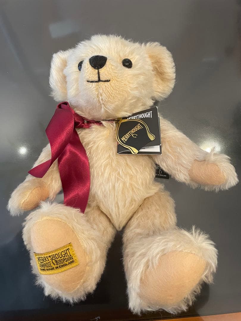 メリーソート テディベア ぬいぐるみ 英国製 タグ付