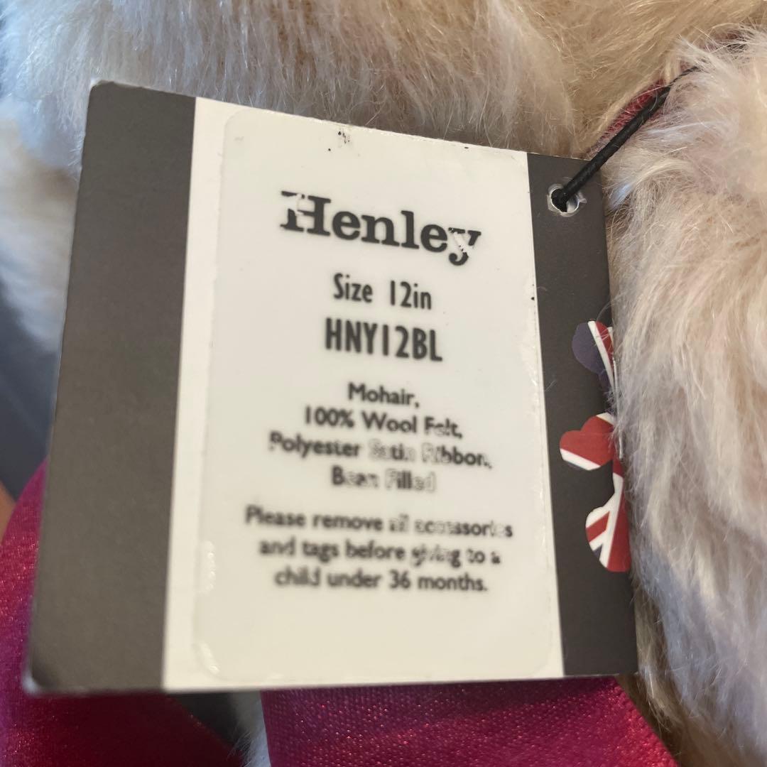 メリーソート テディベア ぬいぐるみ 英国製 タグ付