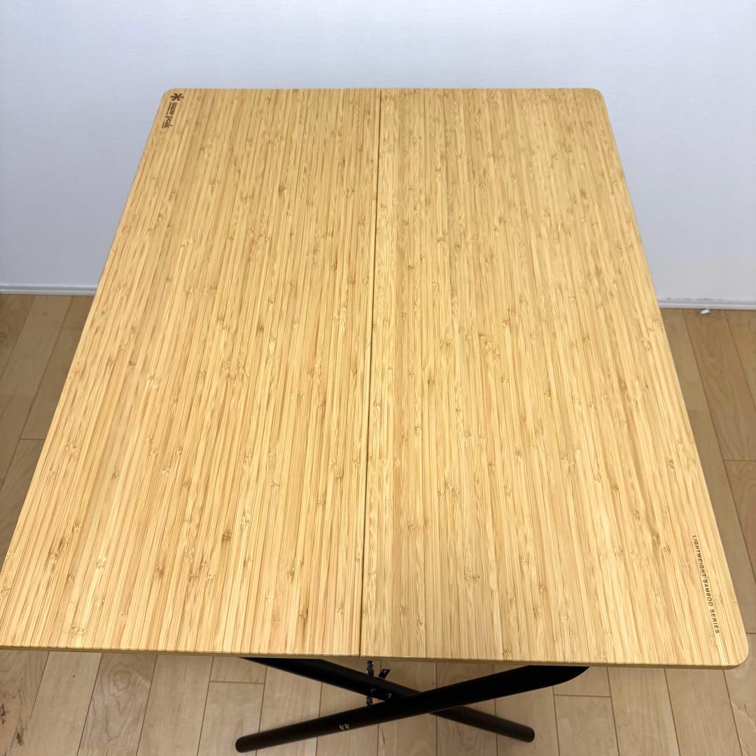 スノーピーク ワンアクションテーブル Light Bamboo ライトバンブー