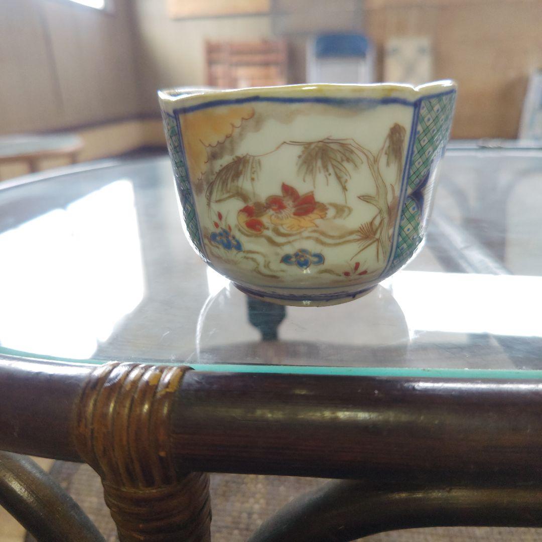 江戸物！陶器の小鉢多彩な絵柄