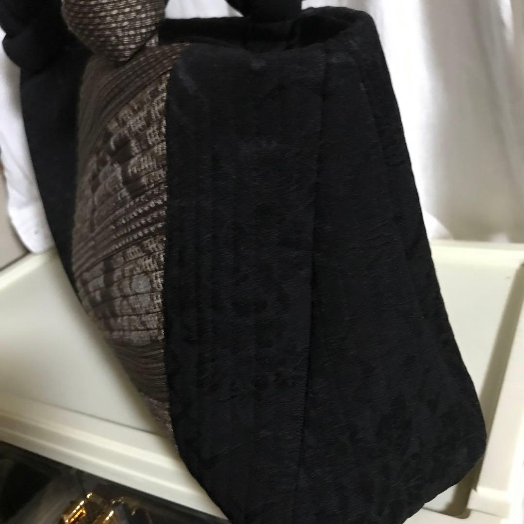 お値下げ　大島紬　手作り　ハンドバッグ　バッグ