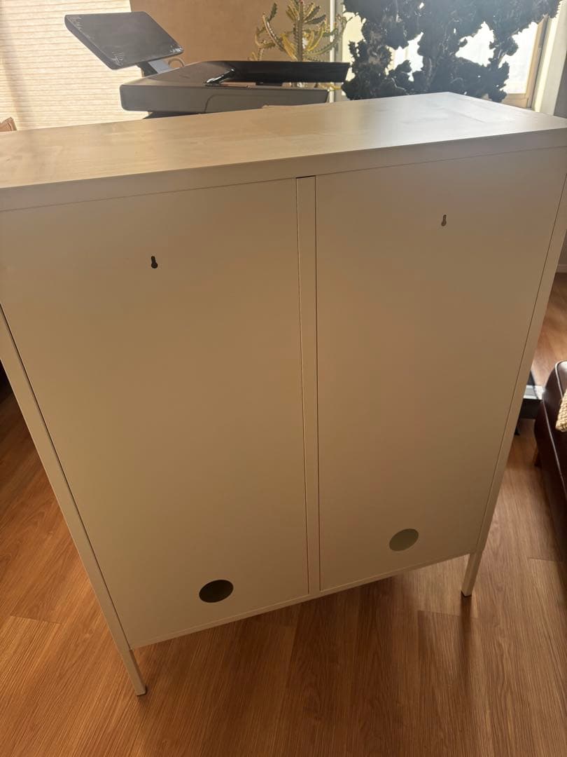 mustard スチールキャビネット 2ドア（値引き交渉OK）引き取り可能な方