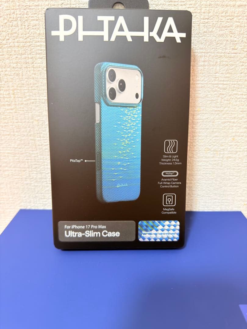 PITAKA iPhone 17 Pro Max超薄型ケース アラミド繊維